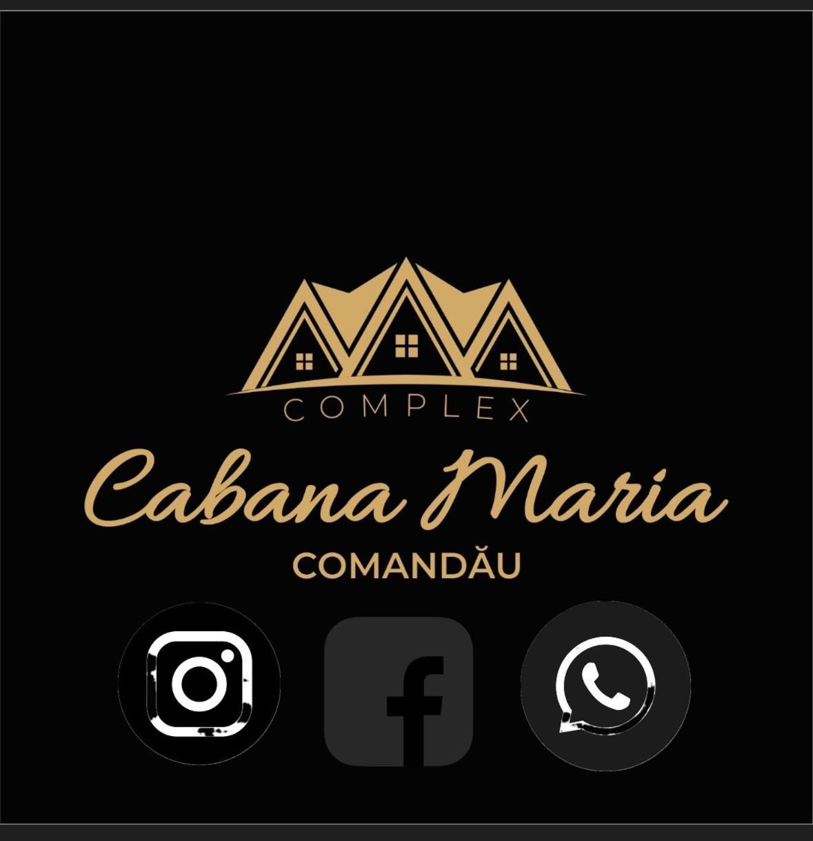 Cabana Maria Comandău Exterior foto